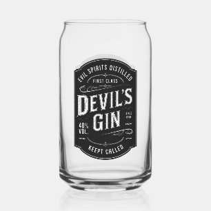 Teufels Gin Halloween Party Vintage Dosenglas