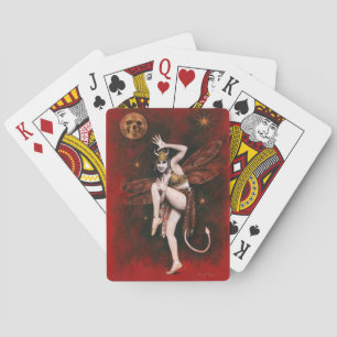 Teufels-Lady-Tänzer-Spielkarten Spielkarten