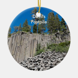 Teufels Postpile Keramikornament