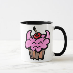 Teufels-Schokoladen-Cupcake Tasse