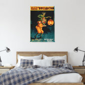 Teufelsauktion Das Burdentheater des Weißen Mannes Leinwanddruck (Insitu (Schlafzimmer))
