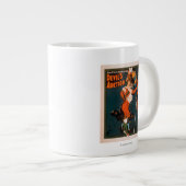 Teufelsauktion Frau im Kostümtheater 2 Jumbo-Tasse (Vorderseite Rechts)