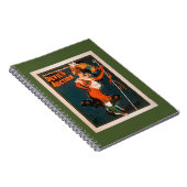 Teufelsauktion Frau im Kostümtheater 2 Notizblock (Rechte Seite)