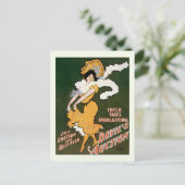 "Teufelsauktion" Vintages Theater Postkarte (Stehend Vorderseite)