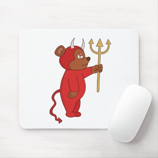 Teufelsbär Mousepad (Mit Mouse)