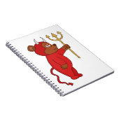 Teufelsbär Notizblock (Rechte Seite)