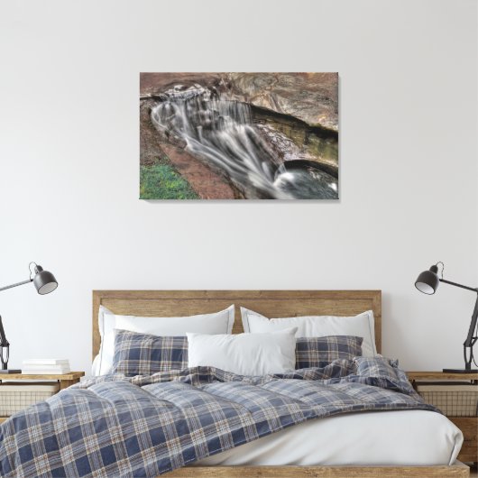 Teufelsbathwanne, Heuschrecken, Ohio Leinwanddruck (Insitu (Schlafzimmer))