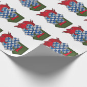 Teufelsbrigade-Shirt Geschenkpapier (Ecke)