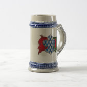 Teufelsbrigade Stein Bierglas (VorderseiteRechts)