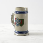Teufelsbrigade Stein Bierglas (Vorderseite Links)