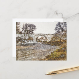 Teufelsbrücke Kirkby Lonsdale Kunstprint Postkarte
