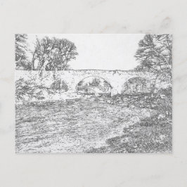 Teufelsbrücke und Stanley Bridge Kirkby Lonsdale Postkarte
