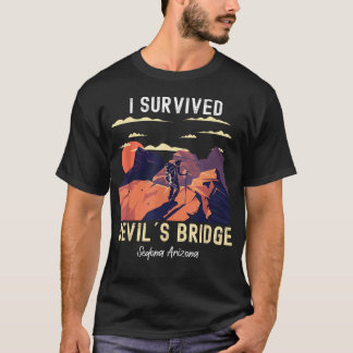 Teufelsbrücke Wanderung Sedona Arizona Roter Fels T-Shirt