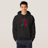 Teufelsdämon Belphegor Hoodie (Vorne ganz)