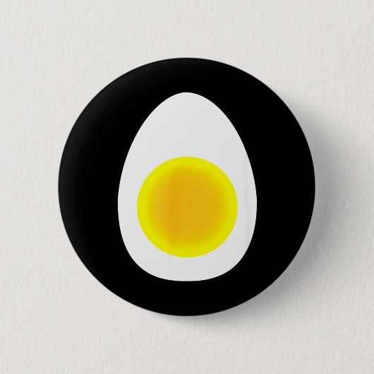 Teufelsei-Kostüm Lustiges Weihnachten Halloween Ei Button (Vorderseite)