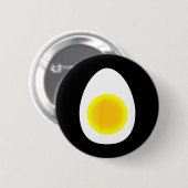 Teufelsei-Kostüm Lustiges Weihnachten Halloween Ei Button (Vorne & Hinten)