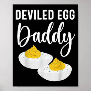 Teufelsei Papa Männer Frauen Kinder Poster