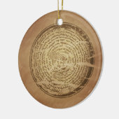 Teufelsfalle Assyrianische Magische Charme Keramikornament (Links)