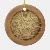 Teufelsfalle Assyrianische Magische Charme Keramikornament (Hinten)