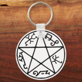 Teufelsfalle-Schlüsselanhänger Schlüsselanhänger (Vorderseite)