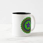 Teufelsfalle Zweifarbige Tasse (VorderseiteRechts)