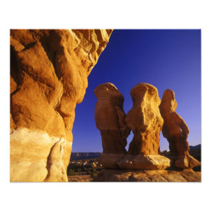 Teufelsgarten im Grand Staircase Escalante Fotodruck