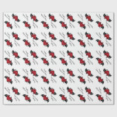 Teufelsherz Geschenkpapier (Flach)