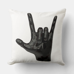Teufelshörner Hand Kissen
