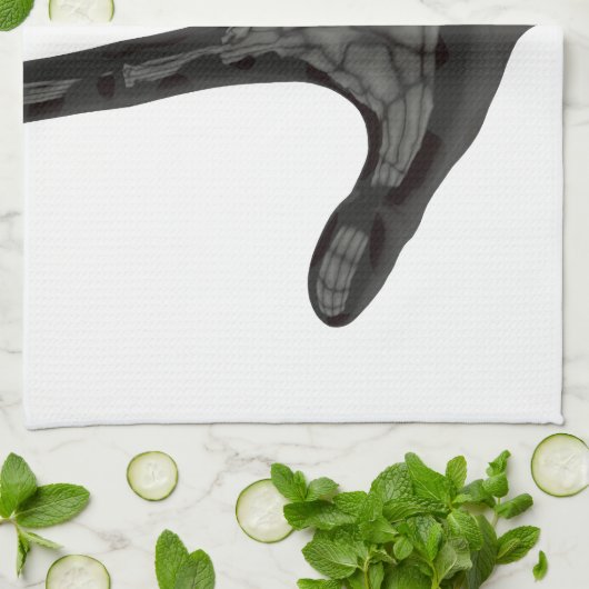 Teufelshornhand Küchentuch (Gefaltet)