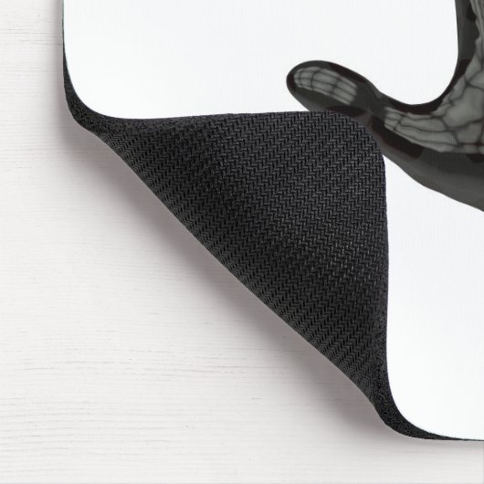 Teufelshornhand Mousepad (Ecke)