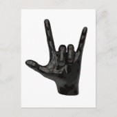 Teufelshornhand Postkarte (Vorderseite)