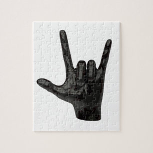 Teufelshornhand Puzzle