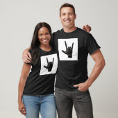 Teufelshornhand T-Shirt (Unisex)