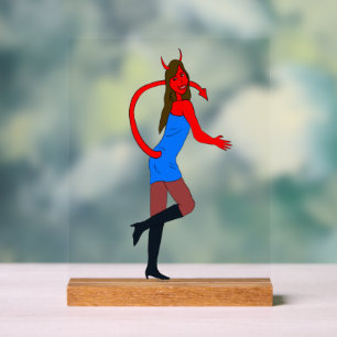 Teufelskerl Acrylschild