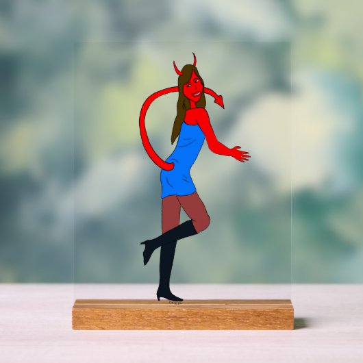 Teufelskerl Acrylschild (Neutral)