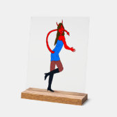 Teufelskerl Acrylschild (Winkel)