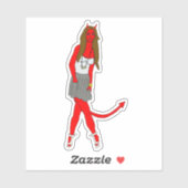 Teufelskerl Aufkleber (Blatt)