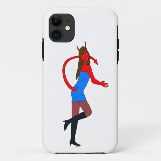 Teufelskerl Case-Mate iPhone Hülle (Rückseite)