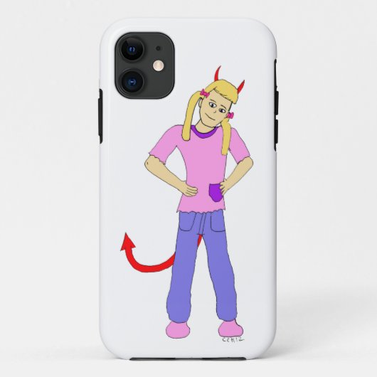 Teufelskerl Case-Mate iPhone Hülle (Rückseite)
