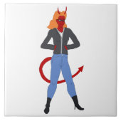 Teufelskerl Fliese (Vorderseite)