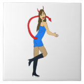 Teufelskerl Fliese (Vorderseite)