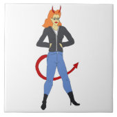 Teufelskerl Fliese (Vorderseite)