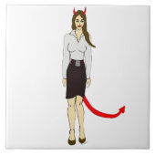 Teufelskerl Fliese (Vorderseite)