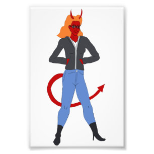 Teufelskerl Fotodruck