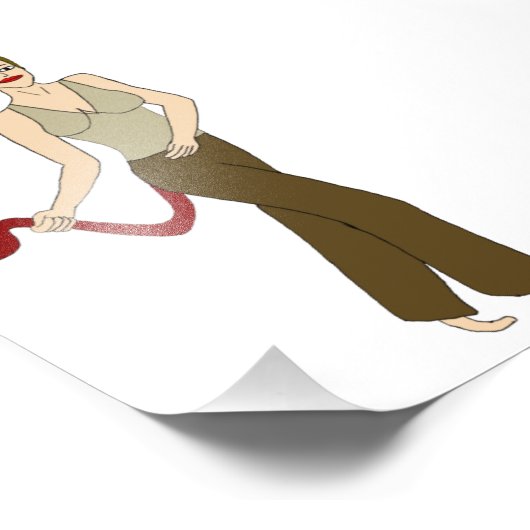 Teufelskerl Fotodruck (Ecke)