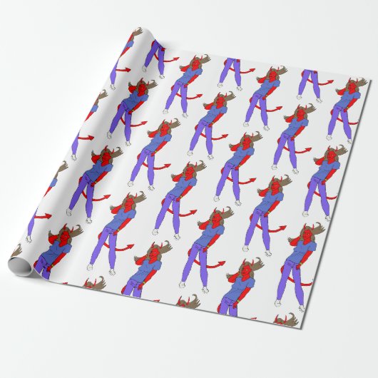 Teufelskerl Geschenkpapier (Ungerollt)