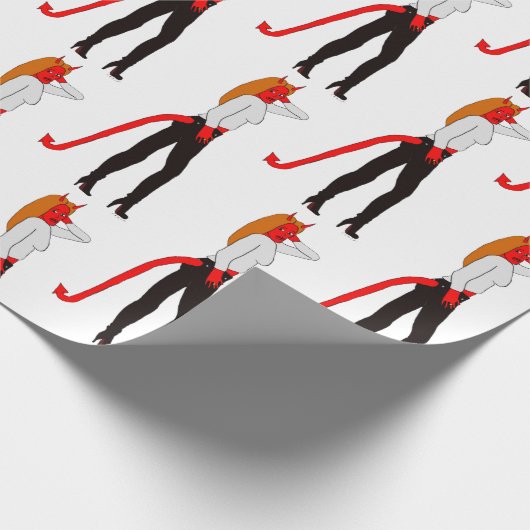 Teufelskerl Geschenkpapier (Ecke)