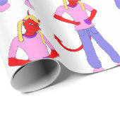 Teufelskerl Geschenkpapier (Rolleneckpunkt)