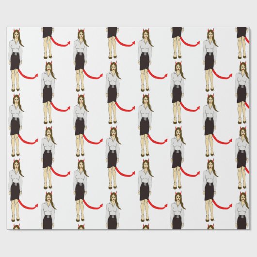 Teufelskerl Geschenkpapier (Flach)