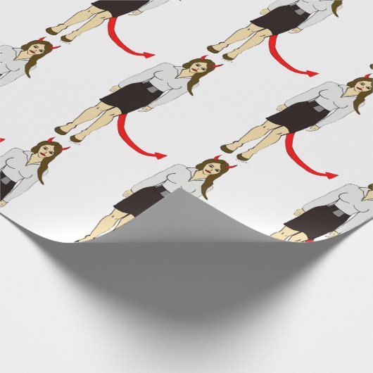 Teufelskerl Geschenkpapier (Ecke)